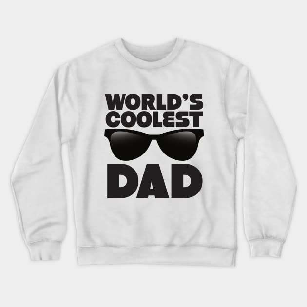 Worlds Coolest Dad Crewneck Sweatshirt by nickemporium1